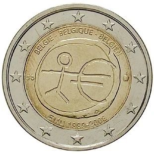 Лот: 3008319. Фото: 1. Бельгия. 2 евро. 2009 год. Серия... Европа