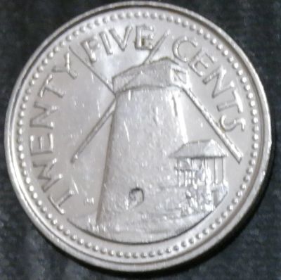 Лот: 15225800. Фото: 1. Экзотика с рубля (21416) Барбадос. Остальные страны