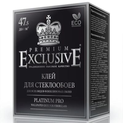 Лот: 24101239. Фото: 1. Клей для стеклообоев, Exclusive... Клеи, герметики, пена монтажная, клейкие ленты