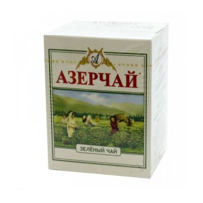 Лот: 16476561. Фото: 1. Чай Азерчай (лист) Зеленый Классик... Чай, кофе, какао