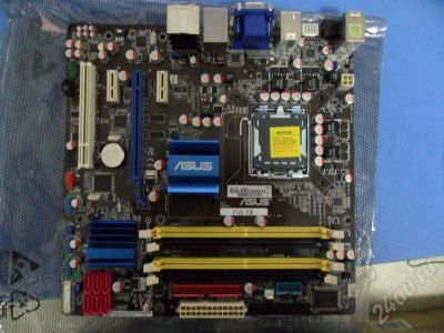 Лот: 466864. Фото: 1. Материнская плата Socket775 Asus... Материнские платы