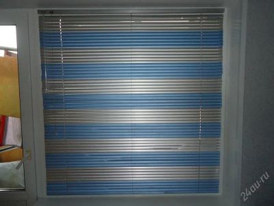 Лот: 1986477. Фото: 1. Жалюзи горизонтальные 1.27*1.32м... Жалюзи