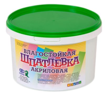 Лот: 20835954. Фото: 1. Шпатлевка акриловая 0,6кг Форум. Смеси, шпатлевки, цемент