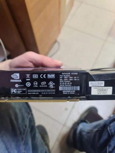 Лот: 19921559. Фото: 1. Видеокарта GTX 260. Видеокарты