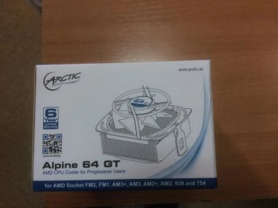 Лот: 9993092. Фото: 1. Кулер Arctic Cooling Alpine 64... Системы охлаждения