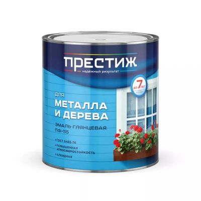 Лот: 24085768. Фото: 1. Эмаль Престиж, ПФ-115, алкидная... Краски, лаки, растворитель