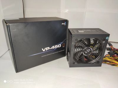 Лот: 16060630. Фото: 1. Блок питания Aerocool VP-450 80... Корпуса, блоки питания