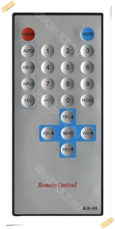 Лот: 15906003. Фото: 1. Пульт SUPER KR-08. Пульты ДУ