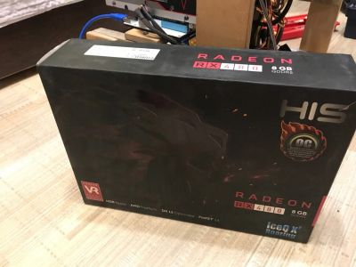 Лот: 12666072. Фото: 1. Radeon HIS rx480 8Gb. Видеокарты