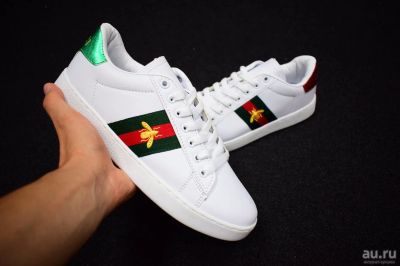 Лот: 13631597. Фото: 1. Кроссовки ( кеды ) Gucci. Кеды, кроссовки, слипоны