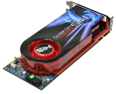 Лот: 3193664. Фото: 1. HIS Radeon HD 4870 Видеокарта... Видеокарты