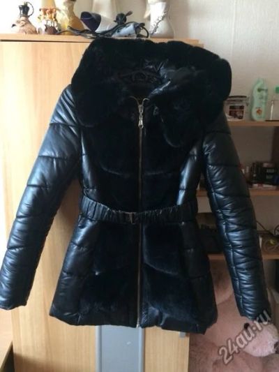 Лот: 5516252. Фото: 1. Зимняя кожаная куртка. Верхняя одежда