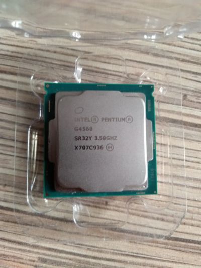 Лот: 13328516. Фото: 1. Процессор Intel Pentium G4560... Процессоры
