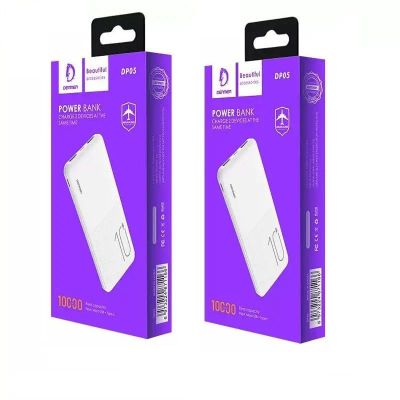 Лот: 22146281. Фото: 1. POWER BANK DENMEN DP05 10000 mAh... Внешние, портативные аккумуляторы для смартфонов (Power bank)