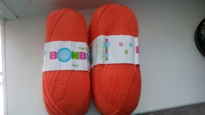 Лот: 7788780. Фото: 1. Bonbon 100% акрил 100 гр./130... Ткани, нитки, пряжа
