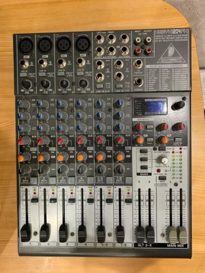 Лот: 16070320. Фото: 1. Behringer XENYX 1204fx, микшерный... Микшеры, предусилители, микрофонные эффекты