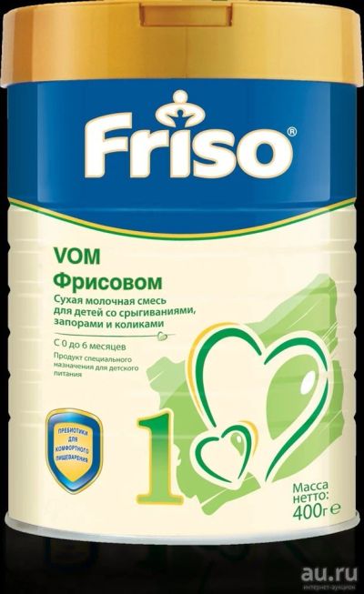 Лот: 13321453. Фото: 1. Смесь Фрисовом 1 (0-6 месяцев). Детское питание