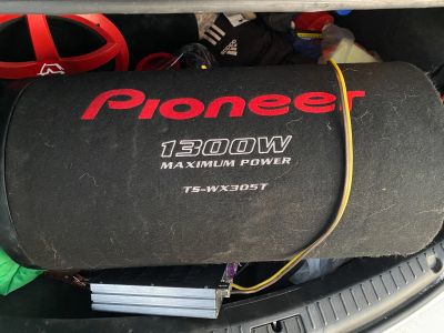 Лот: 16937059. Фото: 1. Сабвуфер 1300w Pioneer TS-WX305T. Сабвуферы