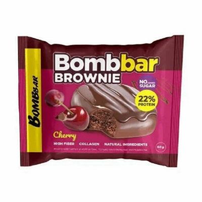 Лот: 25403830. Фото: 1. Bombbar Печенье протеиновое Вишневый... Лекарства