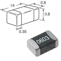 Лот: 6045920. Фото: 1. Конденсатор 0603 0,22 мкФ 10В... Конденсаторы