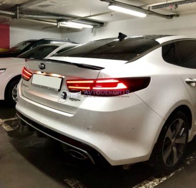 Лот: 17522063. Фото: 1. Лип спойлер на багажник Kia Optima... Детали тюнинга