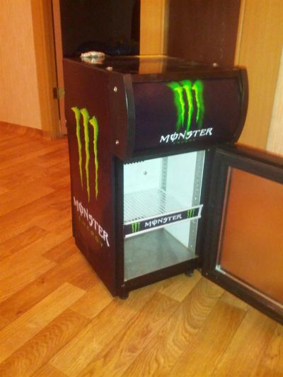 Лот: 3855565. Фото: 1. мини холодильники monster energy. Холодильное