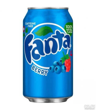 Лот: 8743025. Фото: 1. Fanta Черника 0,355. Напитки