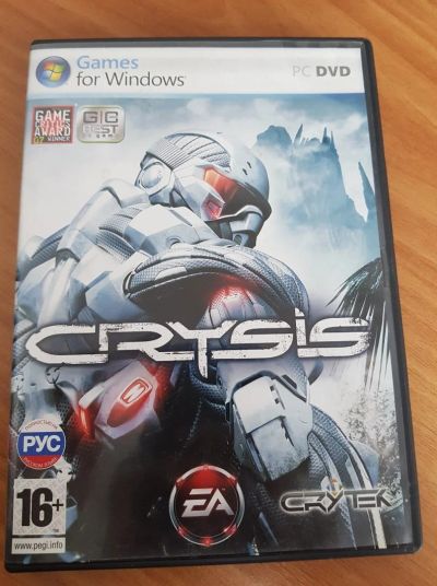 Лот: 15685658. Фото: 1. Crysis. Лицензионный диск для... Игры для ПК