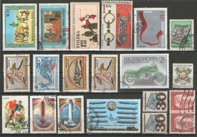 Лот: 9257829. Фото: 1. Лот почтовых марок разных стран. Марки