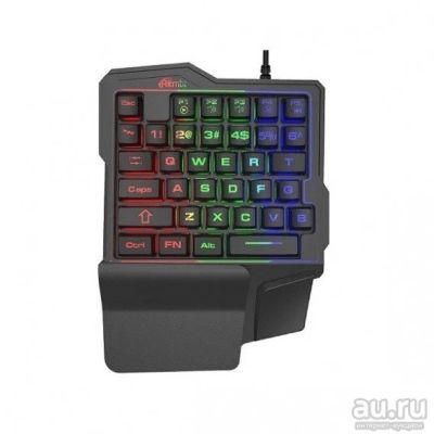 Лот: 15219484. Фото: 1. Клавиатура Ritmix RKB-209 игровая... USB хабы