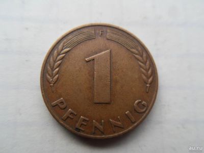 Лот: 8334120. Фото: 1. Германия 1 пфенниг 1950 (F). Германия и Австрия