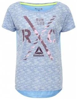 Лот: 10535343. Фото: 1. Футболка Reebok Re Ss Tee Skyblu... Топы, майки