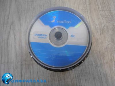 Лот: 20851706. Фото: 1. Диск DVD+RW Smart Track 4,7GB... CD, DVD, BluRay