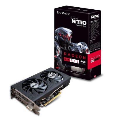 Лот: 11055125. Фото: 1. Sapphire Nitro Radeon RX 460 4GB. Видеокарты