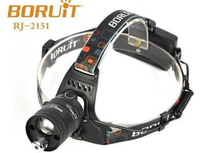 Лот: 10040800. Фото: 1. Фонарь налобный Boruit RJ-2151... Фонарики