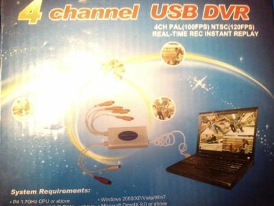 Лот: 7038331. Фото: 1. usb видеорегистратор 4 канала... Видеорегистраторы,  радар-детекторы, системы парковки