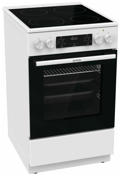 Лот: 20846033. Фото: 1. Электрическая плита Gorenje GEC5C40WC. Плиты, духовые шкафы, варочные поверхности