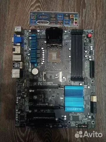 Лот: 19987891. Фото: 1. Gigabyte GA-Z77X-UD3H. Материнские платы