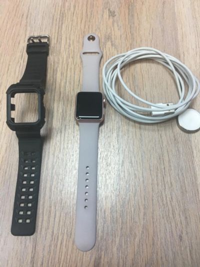 Лот: 9612430. Фото: 1. Apple Watch Series 1 38mm Rose... Смарт-часы, фитнес-браслеты, аксессуары