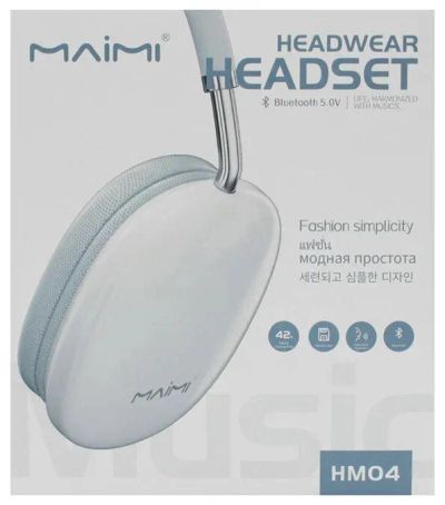 Лот: 25013957. Фото: 1. Гарнитура Bluetooth MAIMI HM04... Акустические системы