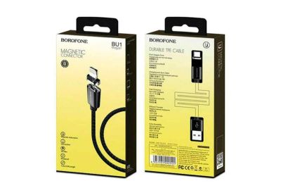 Лот: 22150293. Фото: 1. Кабель BOROFONE Lighting Magnetic... Дата-кабели, переходники