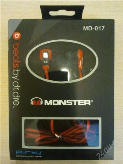 Лот: 2182123. Фото: 1. Наушники monster tour purity... Наушники, гарнитуры