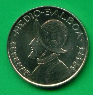 Лот: 8746427. Фото: 1. Панама 1/2 пол бальбоа 2008 (к191... Америка