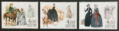 Лот: 14577285. Фото: 1. 2004. № 955-957. Дамская верховая... Марки