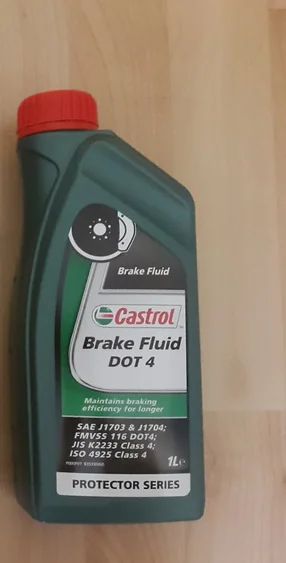 Лот: 7829486. Фото: 1. Тормозная жидкость Castrol Brake... Масла, жидкости