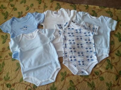 Лот: 7695570. Фото: 1. Боди 6 шт. Ползунки, распашонки, слипы