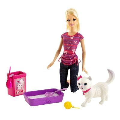 Лот: 6868465. Фото: 1. Barbie игровой набор "Барби заботится... Куклы и аксессуары