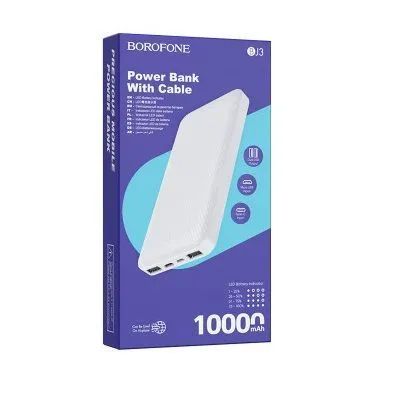 Лот: 22147160. Фото: 1. Power Bank BOROFONE BJ3A 10000mAh... Внешние, портативные аккумуляторы для смартфонов (Power bank)