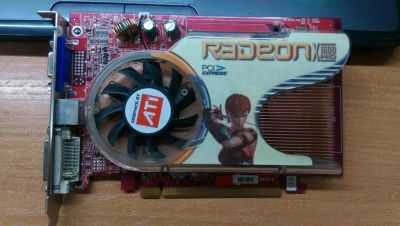 Лот: 10198252. Фото: 1. Видеокарта ATI Radeon X1600 Pro... Видеокарты