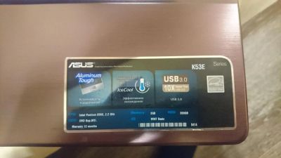 Лот: 11148247. Фото: 1. Ноутбук ASUS K53E 15" б/у. Ноутбуки